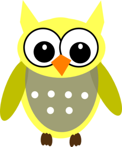 249x298 Baby Yellow Owl Clip Art