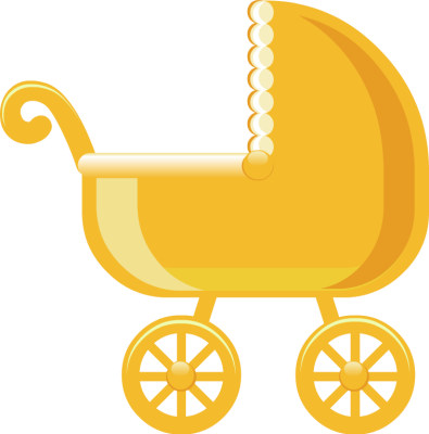 395x400 Baby Clipart Yellow