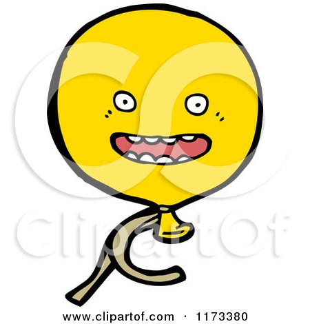 450x470 Royalty Free (Rf) Yellow Balloon Clipart, Illustrations, Vector