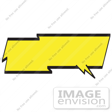 450x450 Royalty Free Cartoon Clip Art Of A Lightning Shaped Word Balloon