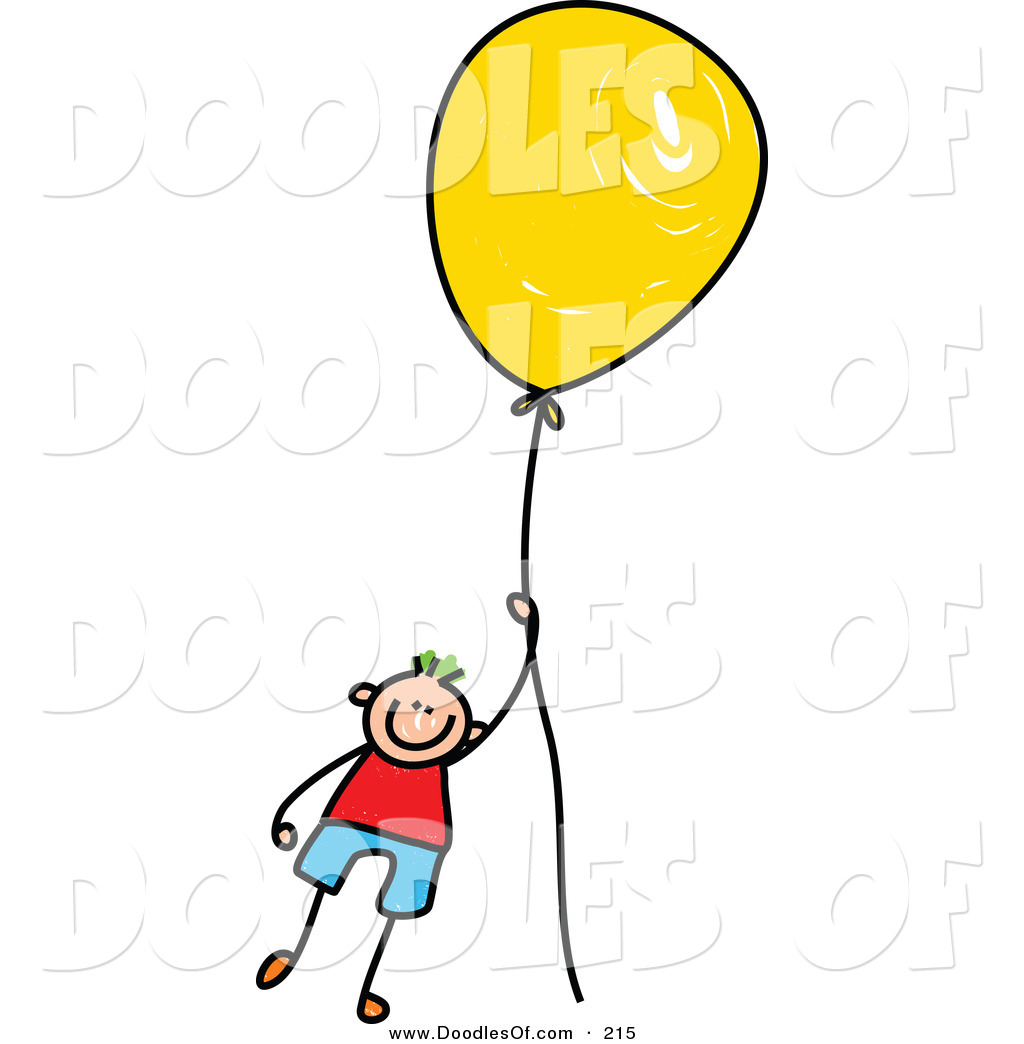 1024x1044 Vector Clipart Of Childs Sketch Of Boy Floatingway