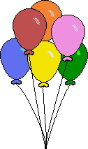 126x213 Yellow Balloon Clipart