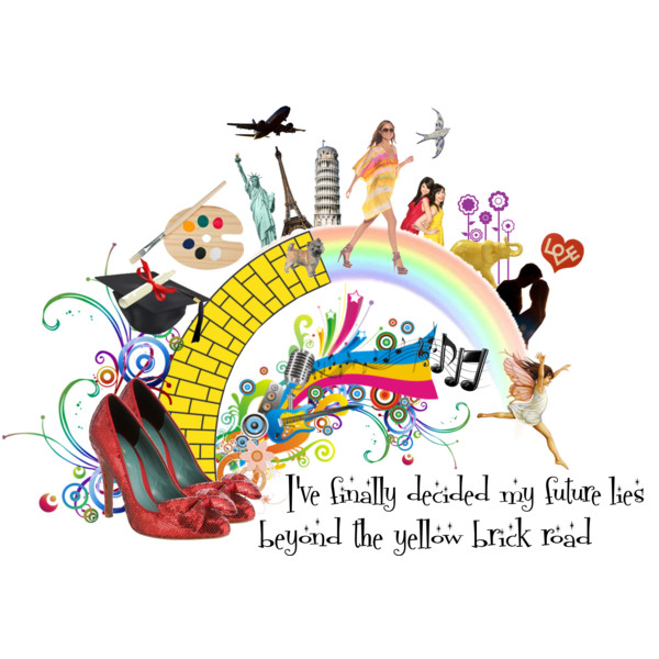 600x600 Yellow Brick Road Clipart