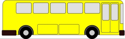 425x133 Yellow Bus Clip Art Clip Arts, Free Clip Art