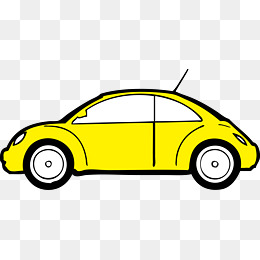 260x260 Vector Car Yellow Cartoon Car, Vector, Car, Yellow Png And Vector
