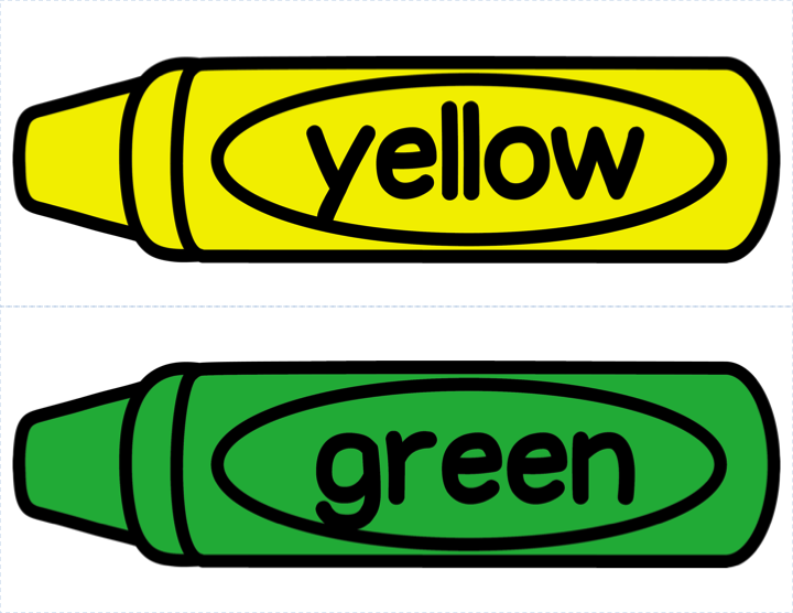 Yellow Crayon Clipart | Free download on ClipArtMag