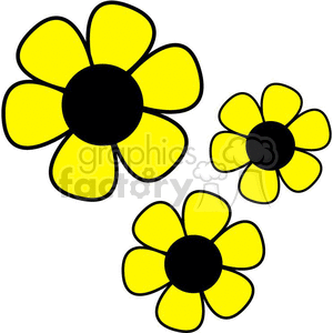 300x300 Daisy Clipart Three Flower