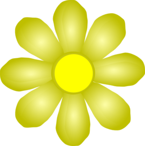 297x299 Daisy Clipart Yellow Flower