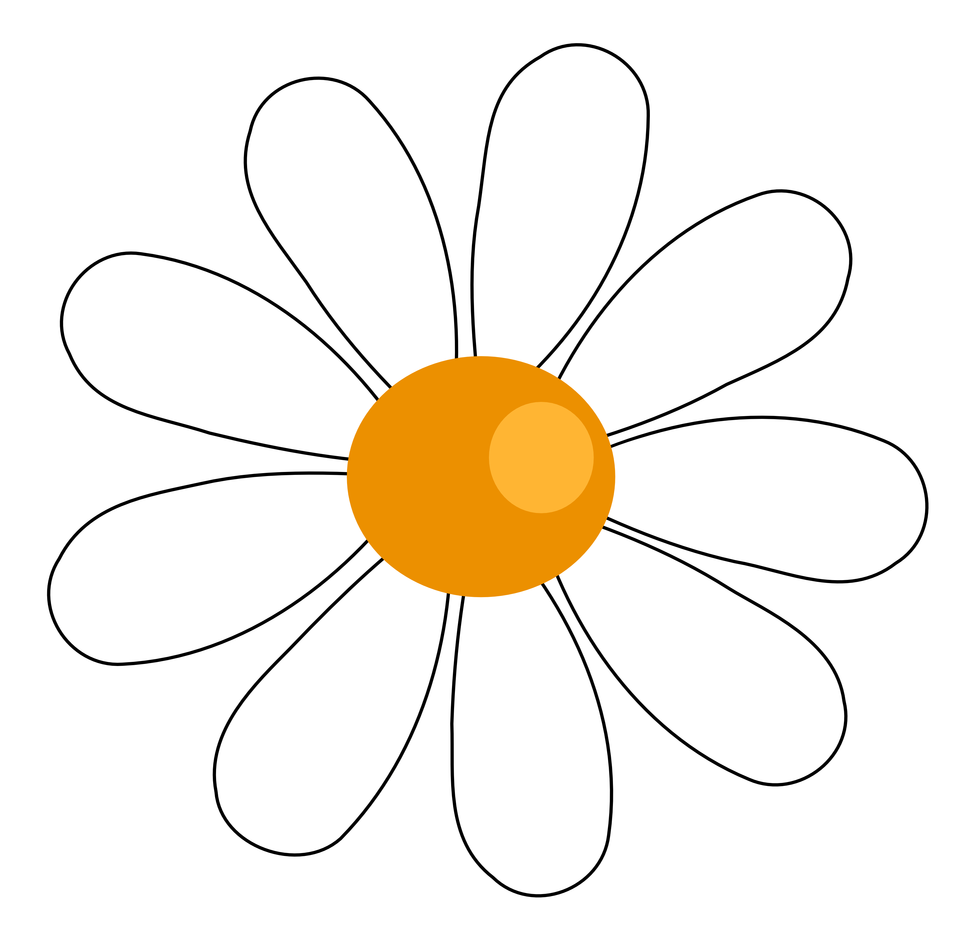 3333x3176 Microsoft Cliparts Daisy 233059