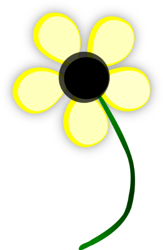 333x510 Yellow Daisy Clipart Daisy Clipart