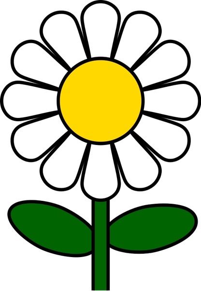 416x600 Daisy Free Vector In Open Office Drawing Svg ( Svg ) Vector