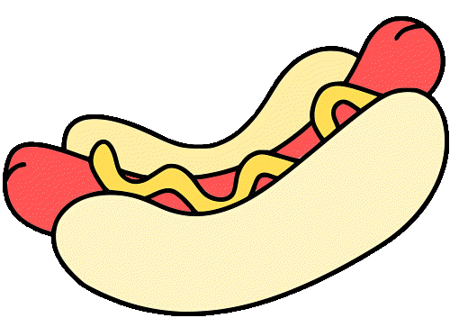 500x363 Hot Dog Clip Art Pg 2