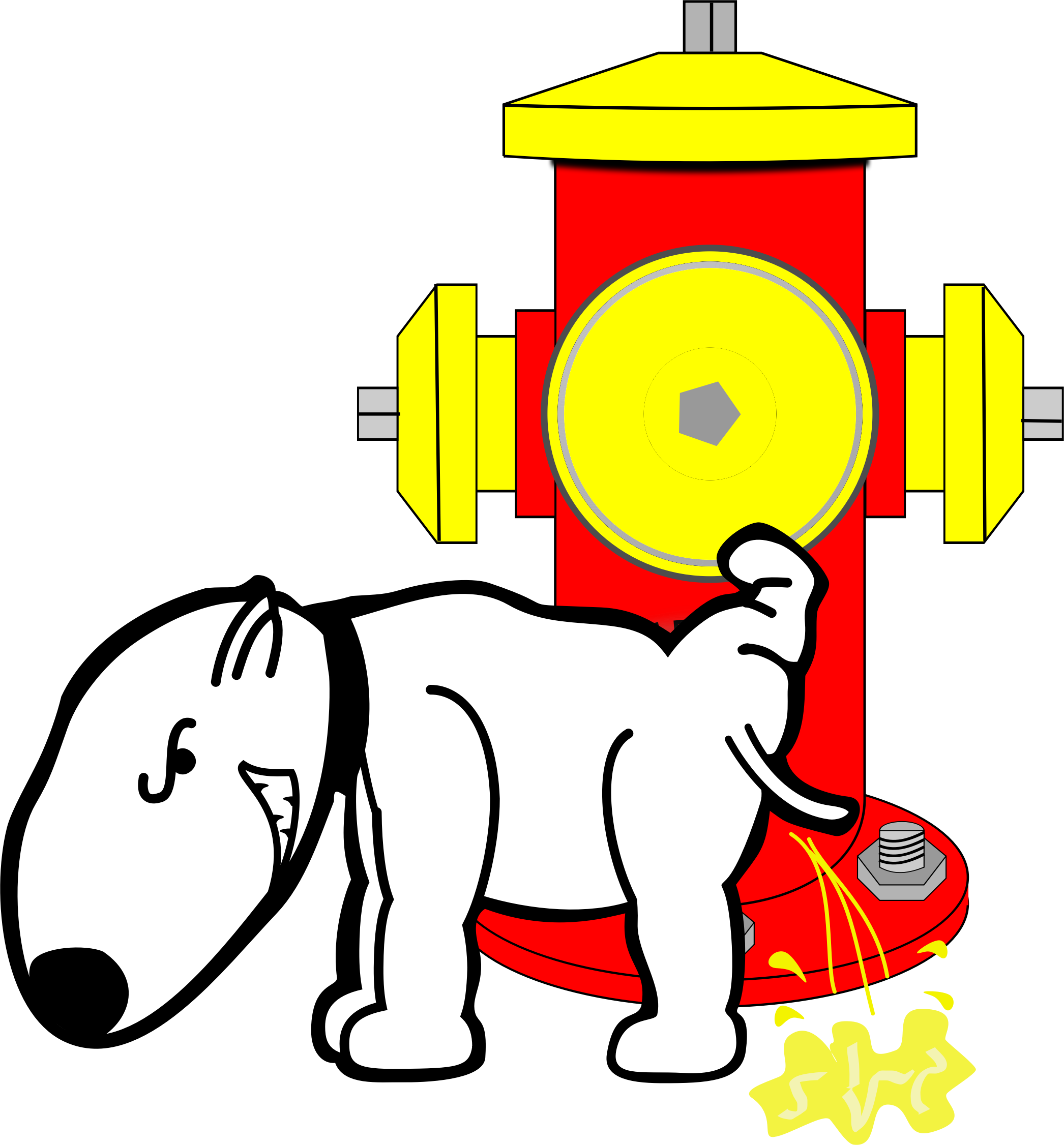 2092x2252 Hydrant Dog Clipart, Explore Pictures