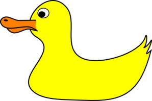 298x198 Yellow Duck Clip Art