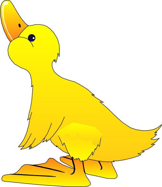 516x597 Yellow Free Duck Clipart