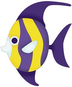 236x284 Striped Fish Clipart