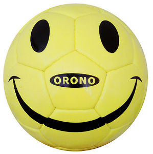 299x300 Yellow Smile Happy Face Soccer Ball Size 5 Football Ebay