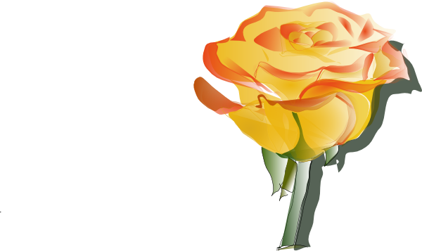 600x357 Yellow Rose Clip Art