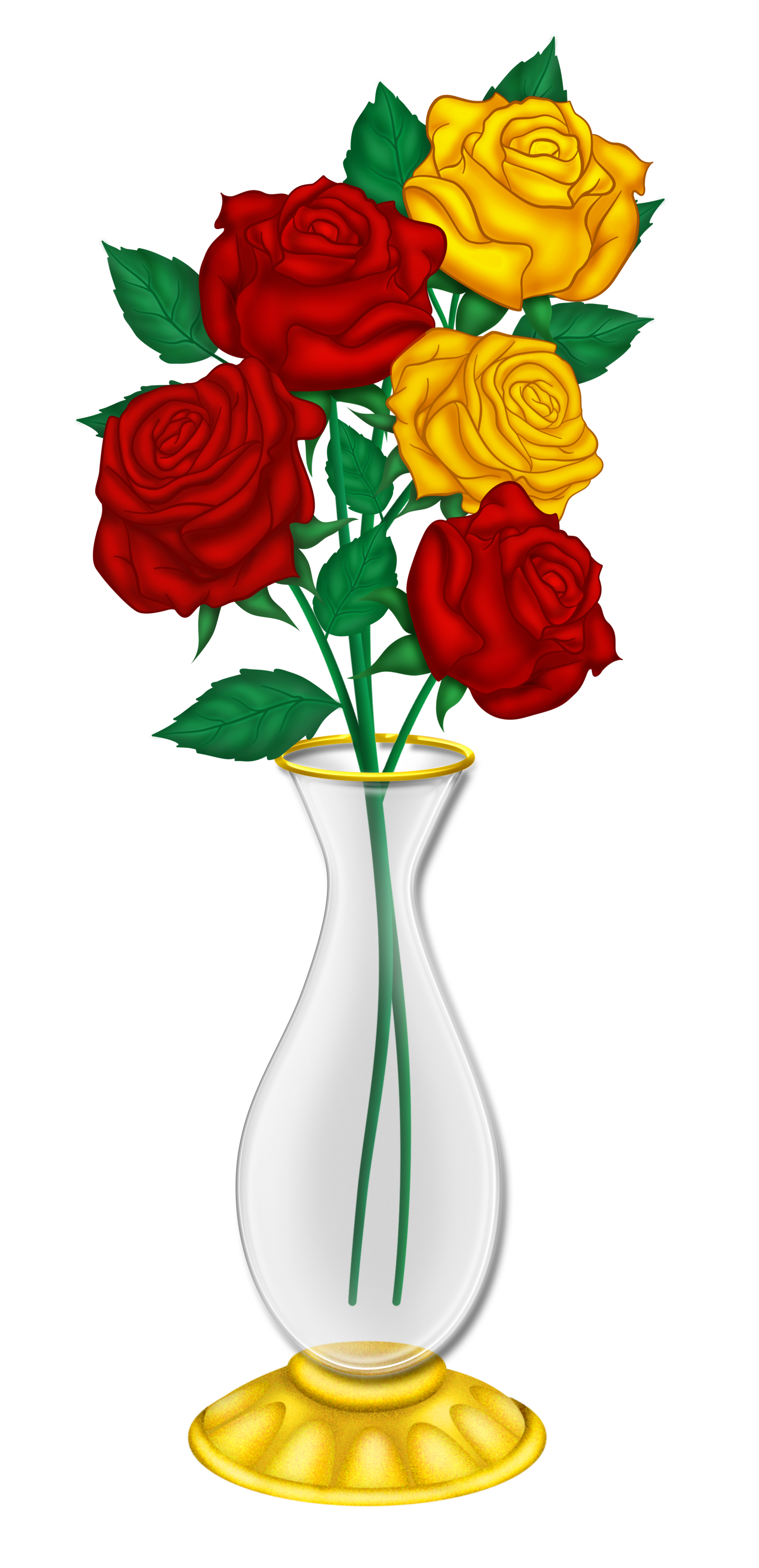 1912x3952 Yellow Rose Clipart Love Flower