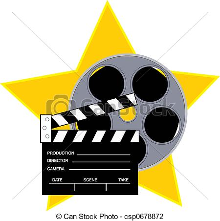 450x452 Hollywood Star Clipart