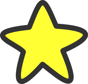 300x285 Cartoon Stars Clipart