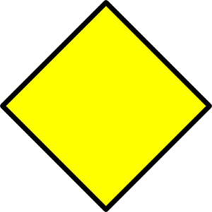 300x300 Yellow Construction Sign Clip Art