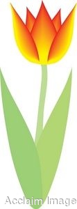 111x300 Spring Tulip Clip Art