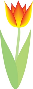 111x300 Tulip Clipart Image