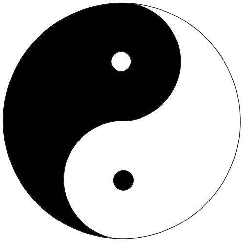 yin yang yo coloring page