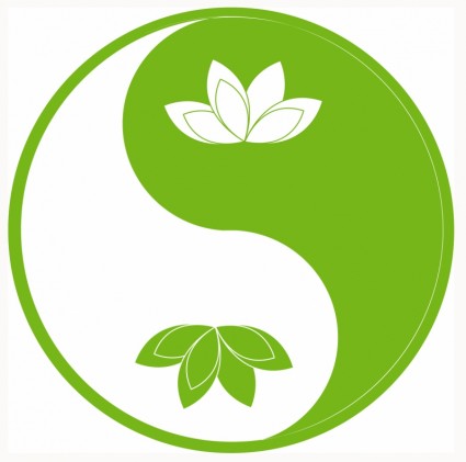 425x421 Wellbeing,symbol,yin Yang Symbol,water Lily,sign,computer Icon