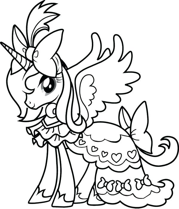 600x700 Princess Rarity Coloring Pages Murderthestout