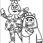 150x150 Yo Gabba Gabba Coloring Pages Coloring Pages Kids