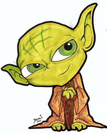 375x468 Chibi Yoda. By Hedbonstudios