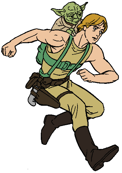 392x553 Clip Art Yoda Craft Projects Cartoons Clipart Clipartoons