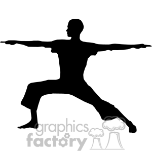 300x300 Clip Art Yoga Silhouette Clipart