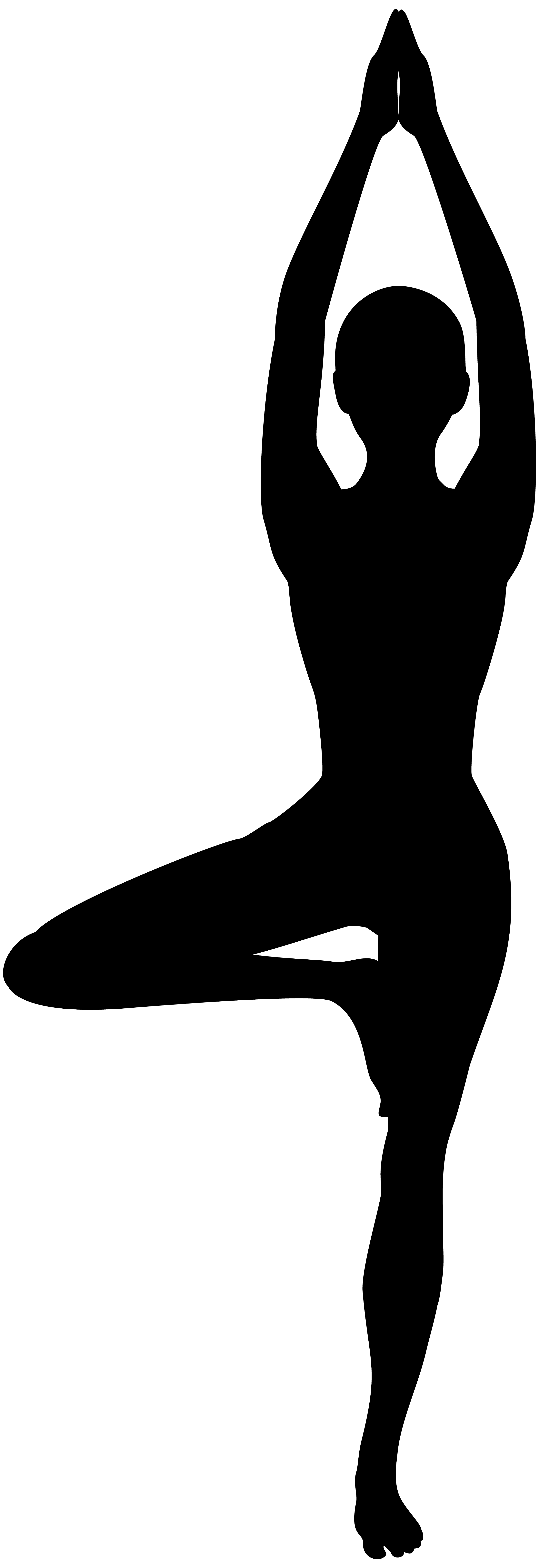 2749x8000 Yoga Silhouette Png Clip Artu200b Gallery Yopriceville