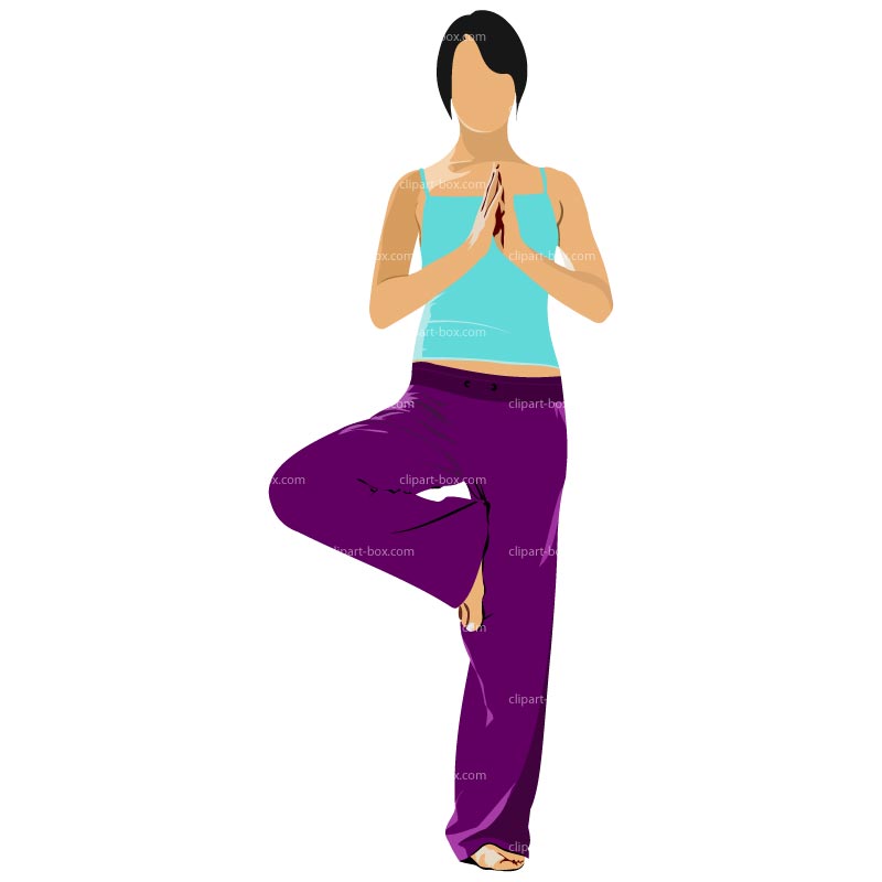 800x800 Girl Yoga Cliparts
