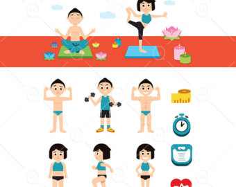 340x270 Yoga Clipart Yoga Clip Art Girl Gals Fitness Meditation