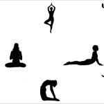 150x150 Yoga Poses Clipart Yoga Clipart Cute Coloring Pages