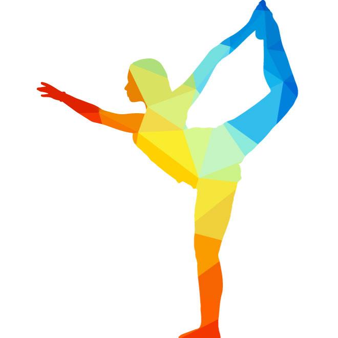 660x660 Yoga Pose Vector Graphics
