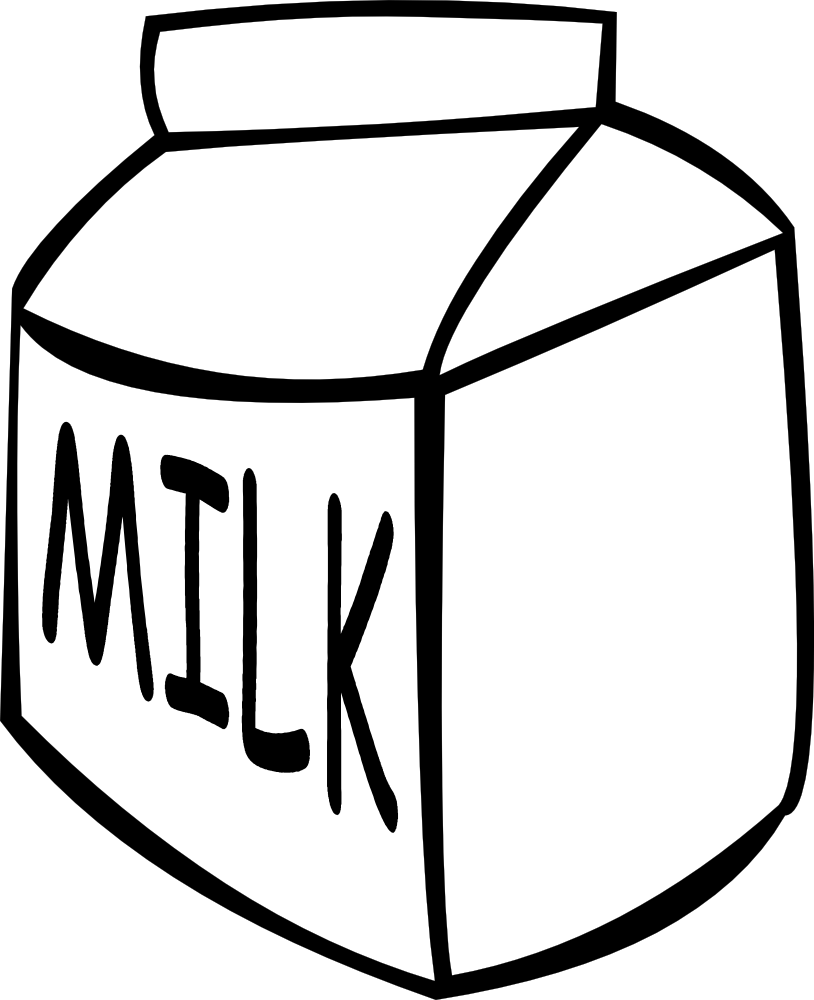 814x1000 Milk And Yogurt Clipart