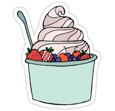 375x360 Photo Collection Frozen Yogurt Clip Art