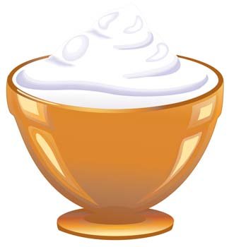 324x350 Yogurt, Clip Art