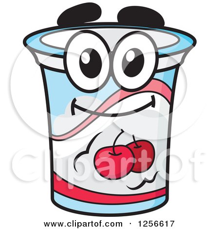 450x470 Yogurt Clipart Cherry