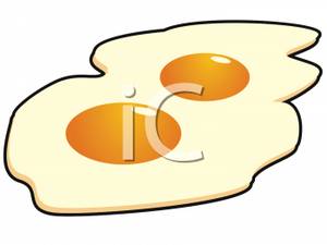 300x225 Fried Egg Clipart Two