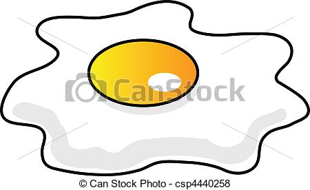 450x276 Fried Egg Clipart Line Drawing
