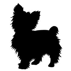 236x236 Yorkshire Terrier Silhouette Clip Art