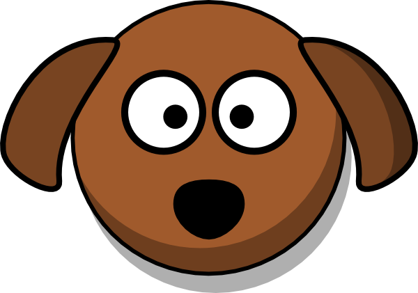 600x421 Free Dog Face Clipart Image