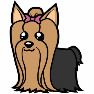 324x324 Yorkshire Terrier Dog Photo Statuettes, Cutouts Amp Sculptures Zazzle