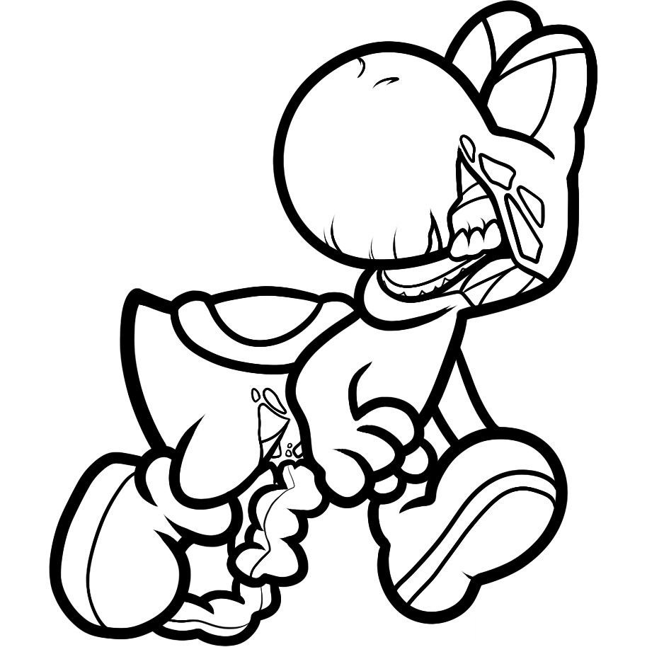 914x914 Lovely Yoshi Coloring Pages 74 With Additional Coloring Pages